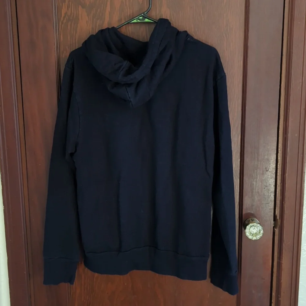 Brave Star American Made Sumo Denim Blue Hoodie Size XL_8